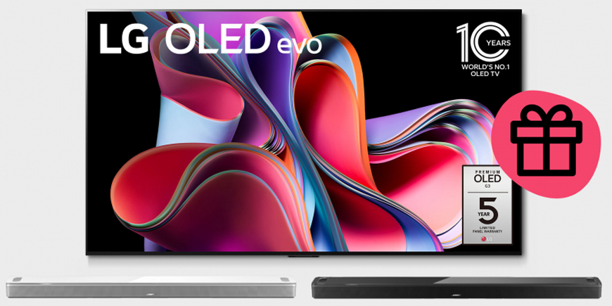 Nabídka, která se neodmítá: Nejlepší LG TV a soundbar BOSE zdarma