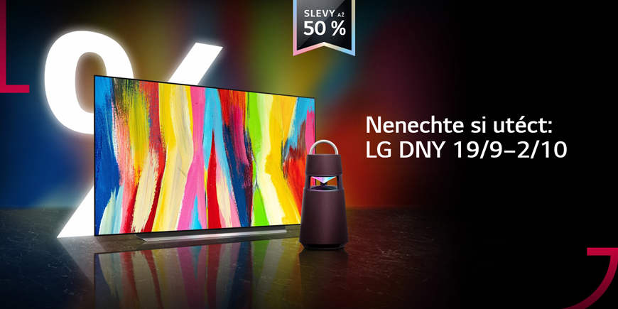 LG DNY jsou tady! Televize za bezkonkurenční ceny